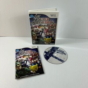 Wii Game Super Smash Bros Brawl 2008 ~ Complete with Disc Guide Case
